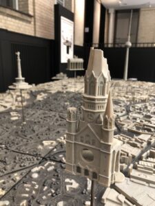Berliner Stadtmodelle_Detail Gedächtniskirche