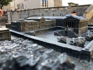 Lustgarten_Detail Neues Museum_Museumsinsel_Tastmodell