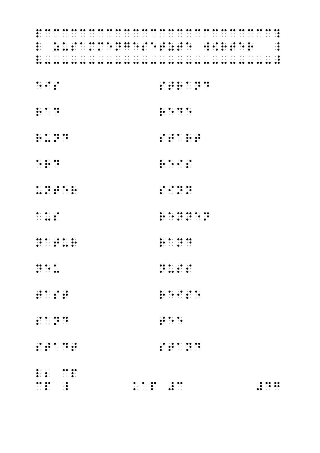 Learning and understanding Braille: Learning Braille with the DBSV ...
